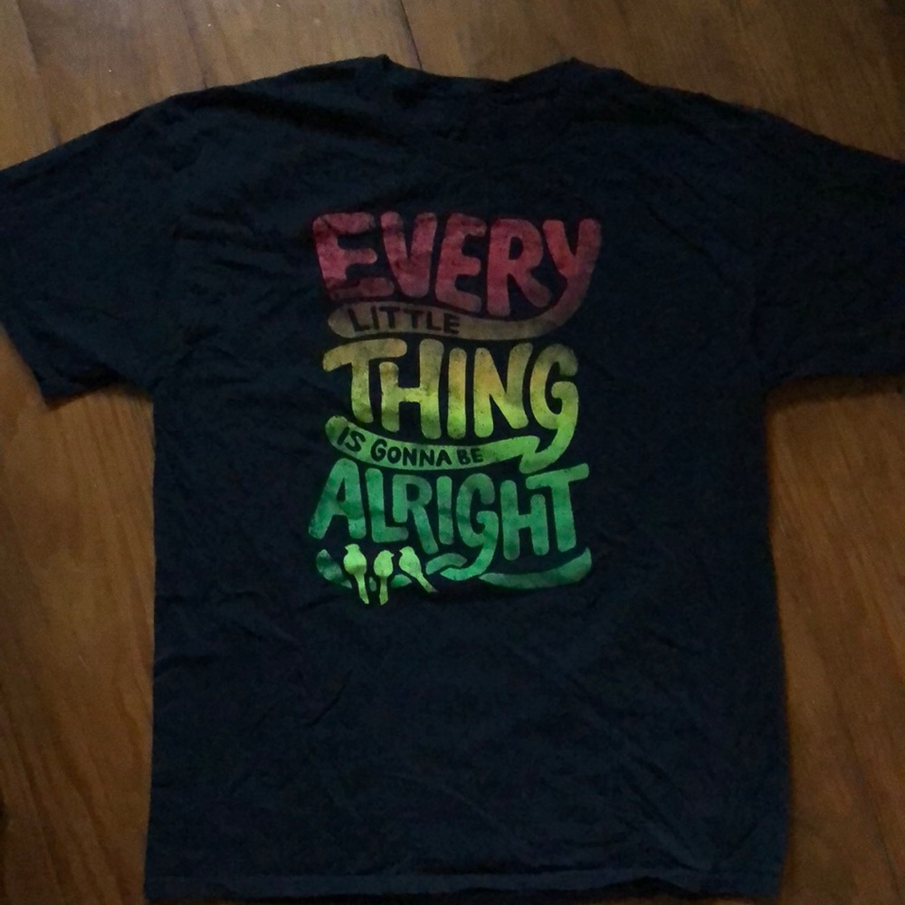Vintage Logo T -Shirt Rastafarian